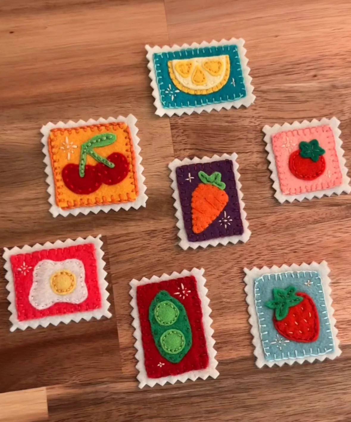 Stamp Fridge Magnets